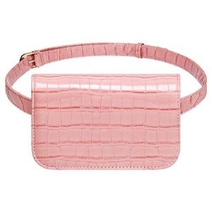 NWT Badiya Belt Bag/Crossbody Crocodile PU Leather